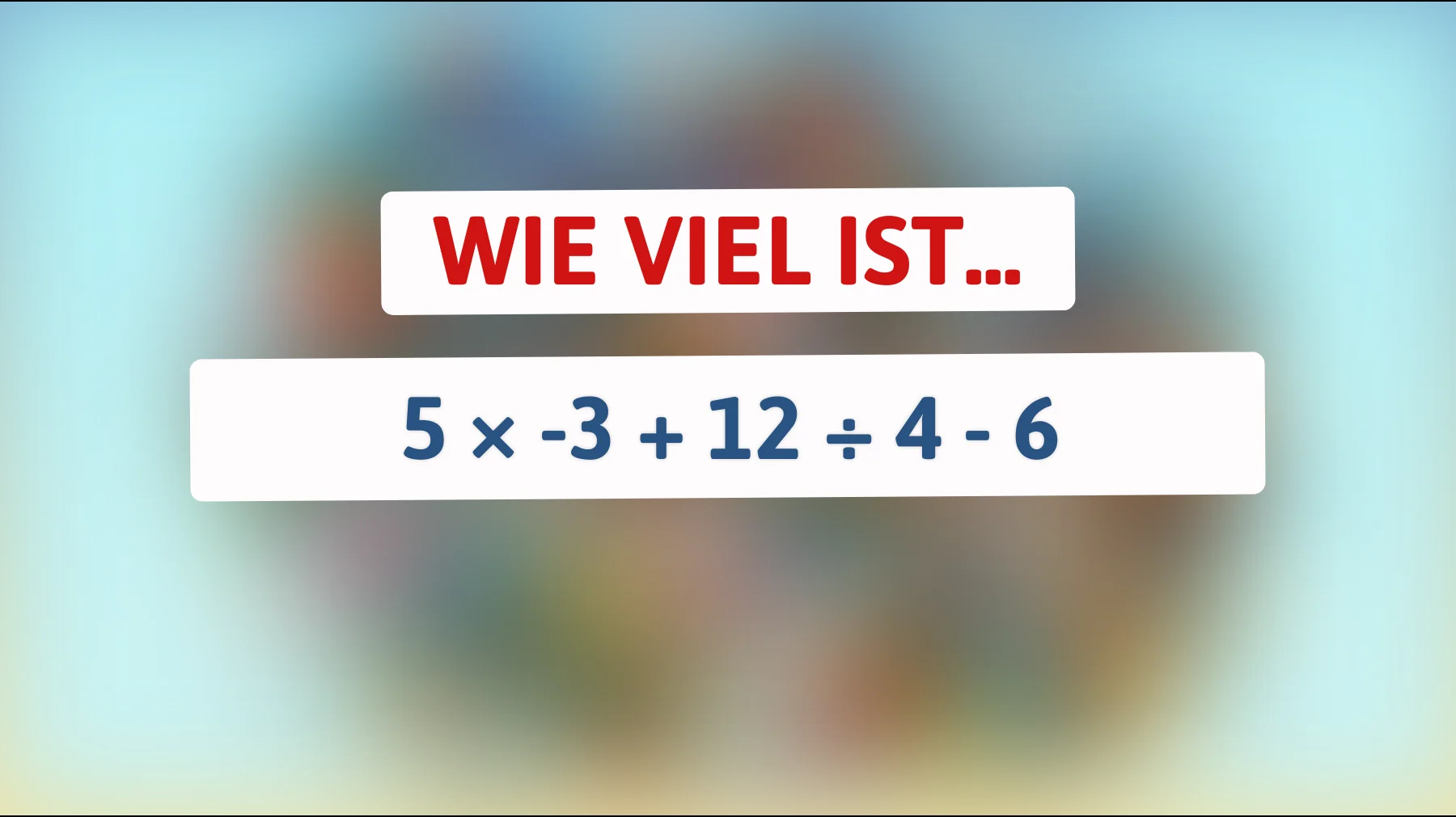 Nur 1% der Menschen kommen drauf: Was ist das überraschende Ergebnis dieser Mathe-Aufgabe?"