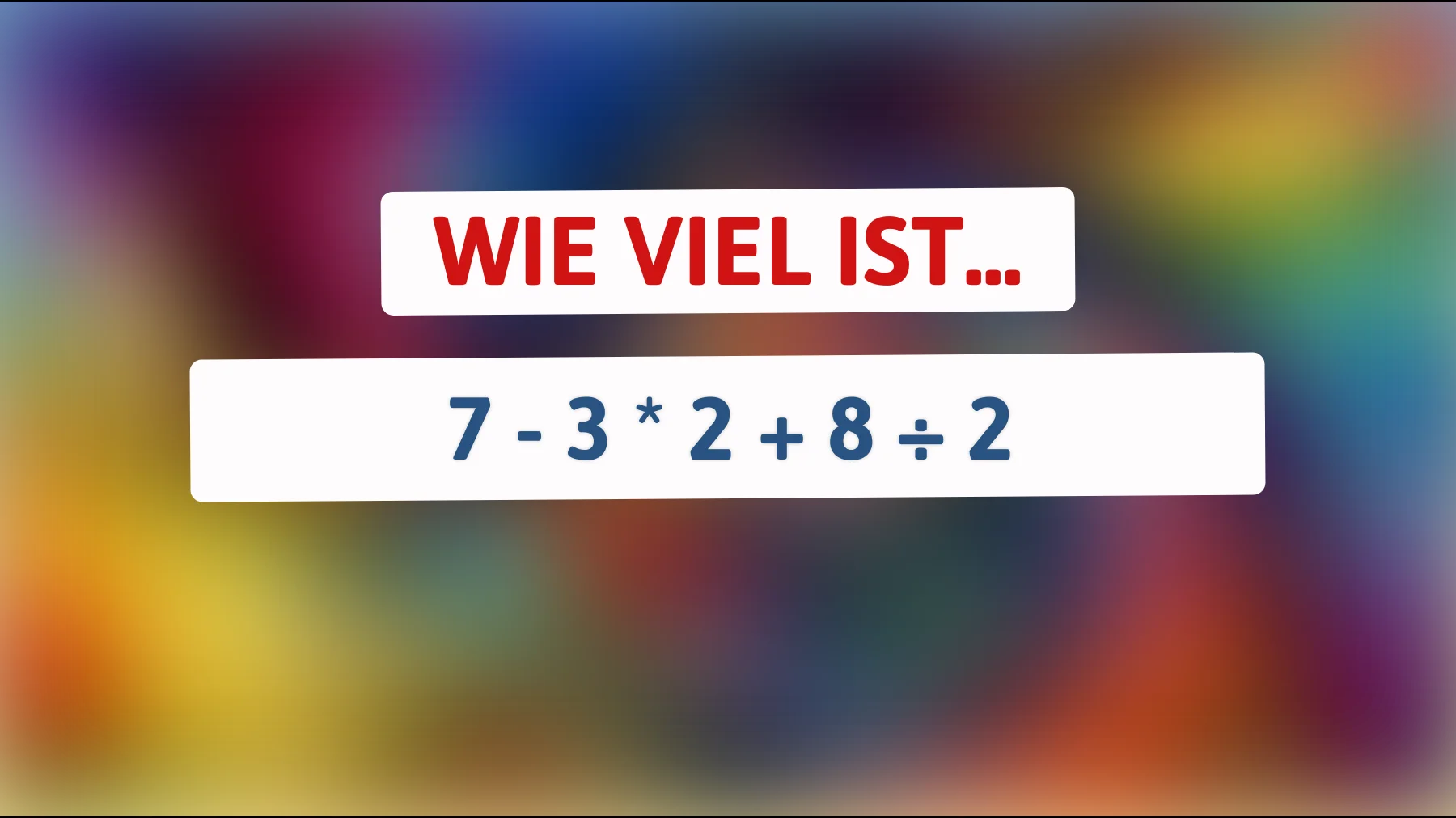 Nur die Klügsten können dieses mathematische Rätsel knacken – Bist du dabei?"